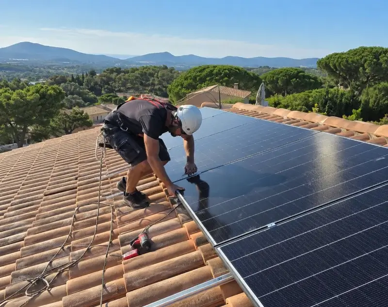 Installateur panneaux solaires La Couyère — pose photovoltaïque sur toiture